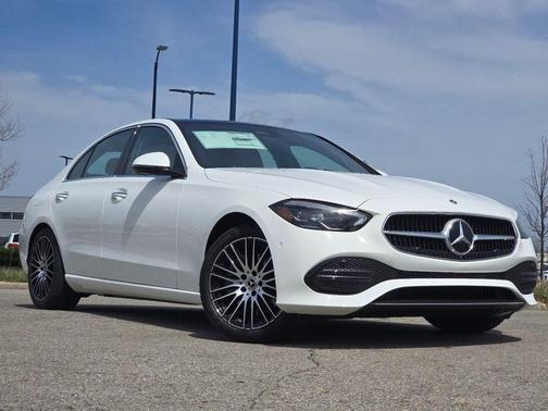 White 2026 Mercedes-Benz C-Class C 300 4MATIC
