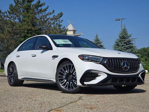 Moonlight White 2026 Mercedes-Benz AMG E 53 Base