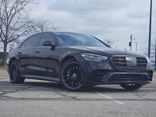 Obsidian Black Metallic 2024 Mercedes-Benz S-Class S 580 4MATIC