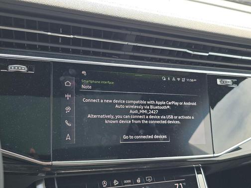 Glacier White Metallic 2026 Audi Q8 55 Premium