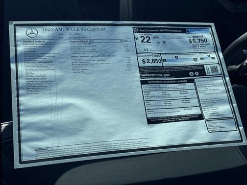 2026 Mercedes-Benz AMG CLE 53 Base