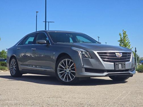 Satin Steel Metallic 2018 Cadillac CT6 3.0L Twin Turbo Premium Luxury