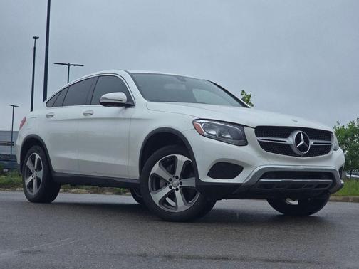 Polar White 2017 Mercedes-Benz GLC 300 4MATIC Coupe