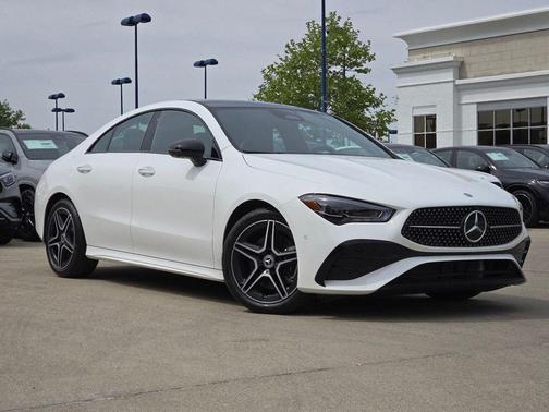 Polar White 2026 Mercedes-Benz CLA 250 Base 4MATIC Sedan
