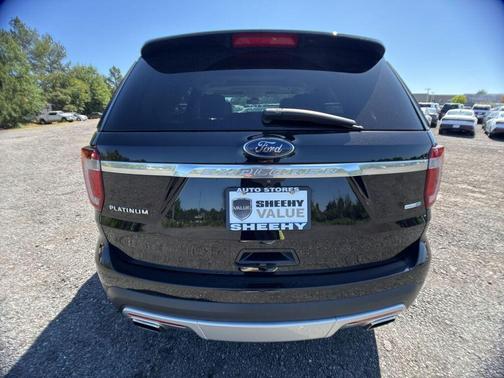 Shadow Black 2017 Ford Explorer Platinum