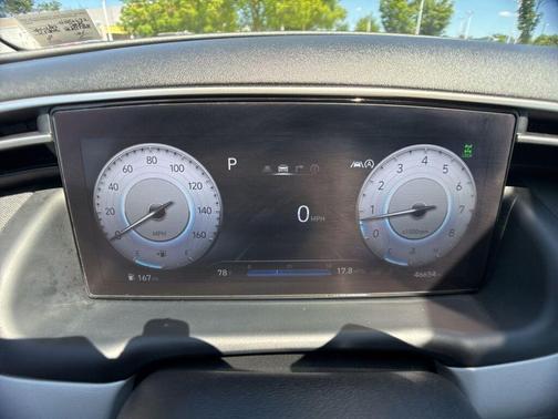 Amazon Gray 2022 Hyundai TUCSON Limited