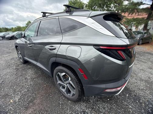 Amazon Gray 2022 Hyundai TUCSON Limited