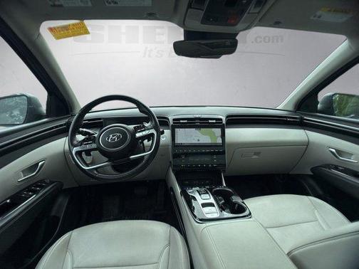 Amazon Gray 2022 Hyundai TUCSON Limited