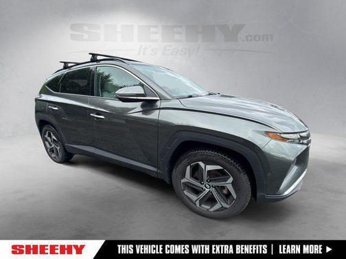 Amazon Gray 2022 Hyundai TUCSON Limited