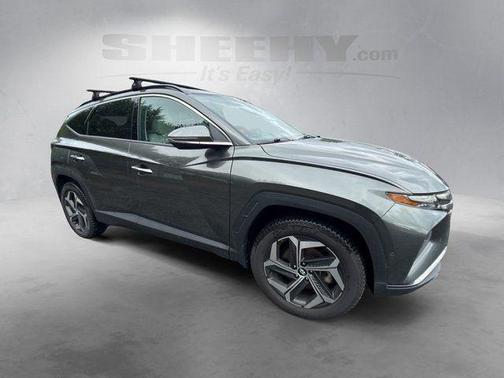 Amazon Gray 2022 Hyundai TUCSON Limited