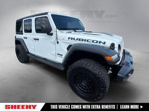 Bright White Clearcoat 2022 Jeep Wrangler Unlimited 4xe Rubicon