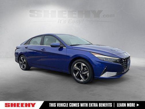 Intense Blue 2022 Hyundai ELANTRA HEV Limited
