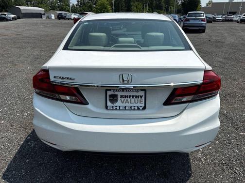Taffeta White 2015 Honda Civic EX