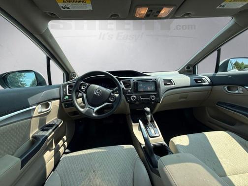 Taffeta White 2015 Honda Civic EX