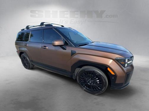 Earthy Brass Matte 2025 Hyundai SANTA FE HEV Calligraphy
