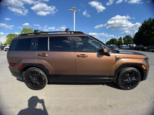 Earthy Brass Matte 2025 Hyundai SANTA FE HEV Calligraphy
