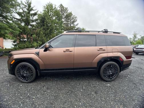 Earthy Brass Matte 2025 Hyundai SANTA FE HEV Calligraphy
