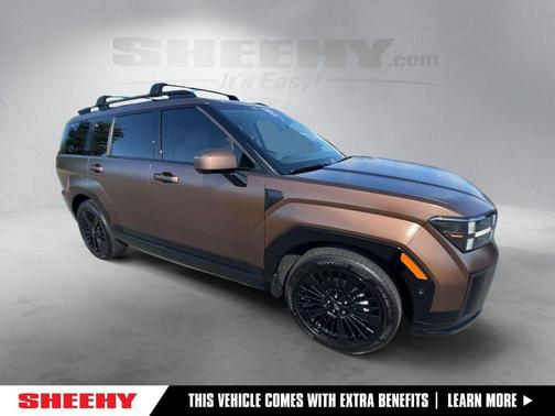 Earthy Brass Matte 2025 Hyundai SANTA FE HEV Calligraphy
