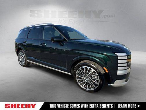 Robust Emerald Pearl 2026 Hyundai Palisade Hybrid Calligraphy