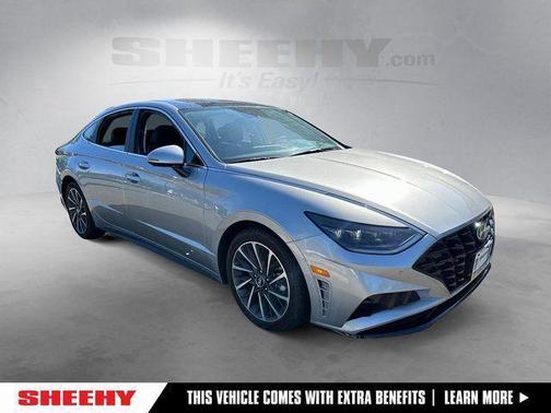 Shimmering Silver Pearl 2020 Hyundai SONATA Limited