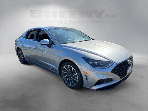 Shimmering Silver Pearl 2020 Hyundai SONATA Limited