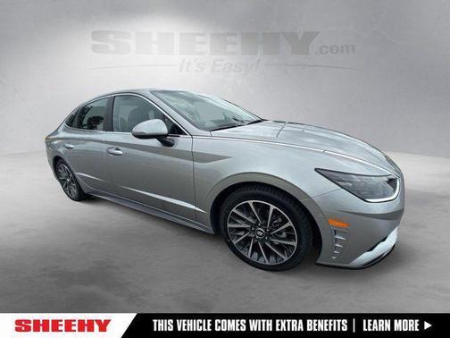 Shimmering Silver Pearl 2020 Hyundai SONATA Limited