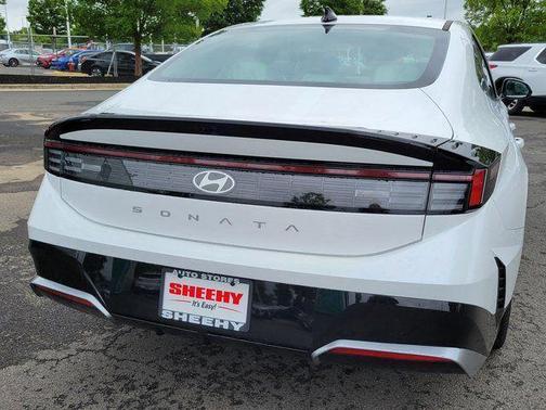 Serenity White 2026 Hyundai SONATA SEL