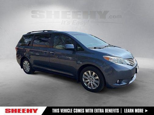 Shoreline Mist 2015 Toyota Sienna XLE