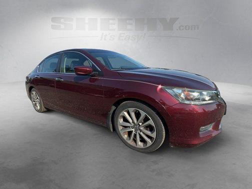 Maroon 2013 Honda Accord Sport