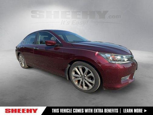 Maroon 2013 Honda Accord Sport