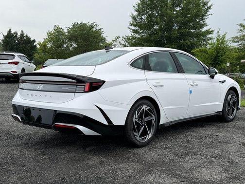 Serenity White 2026 Hyundai SONATA SEL