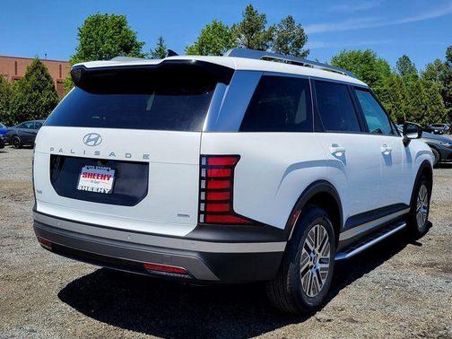 Creamy White Pearl 2026 Hyundai Palisade Hybrid SEL 8P