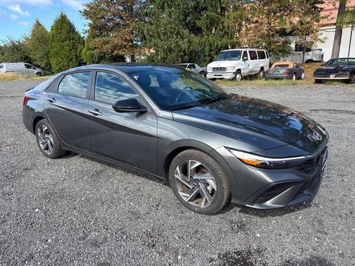 Amazon Gray 2025 Hyundai ELANTRA Sport