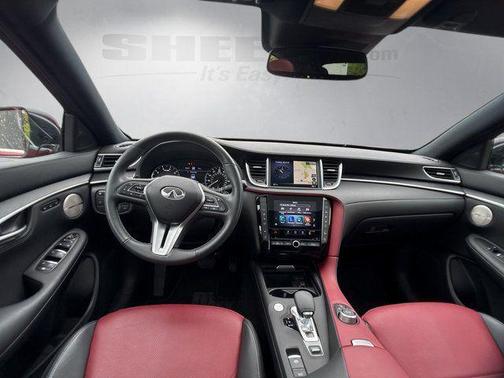 Dynamic Sunstone Red 2023 INFINITI QX55 SENSORY