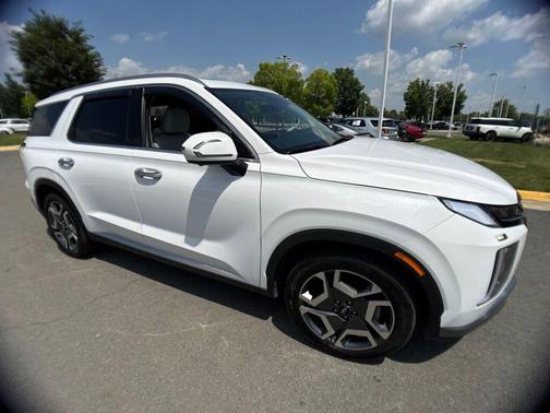 Hyper White 2025 Hyundai PALISADE Limited
