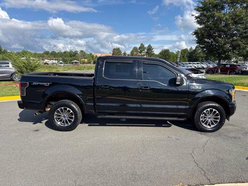 Shadow Black 2018 Ford F-150 XLT