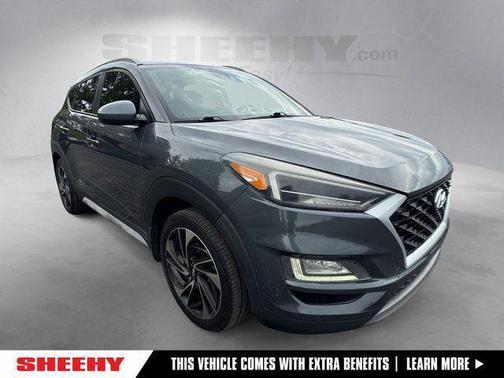 Coliseum Gray 2019 Hyundai TUCSON Sport
