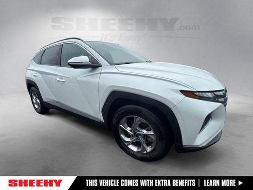 Quartz White 2022 Hyundai TUCSON SEL