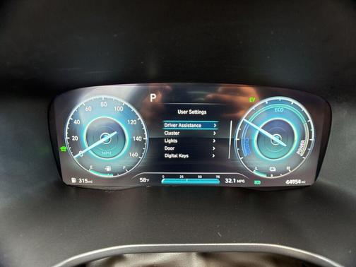 Twilight Black 2022 Hyundai SANTA FE HEV Blue