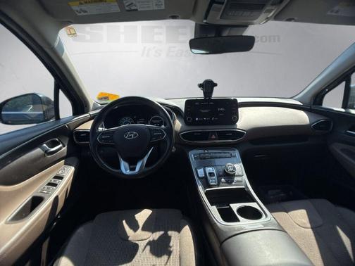 Twilight Black 2022 Hyundai SANTA FE HEV Blue