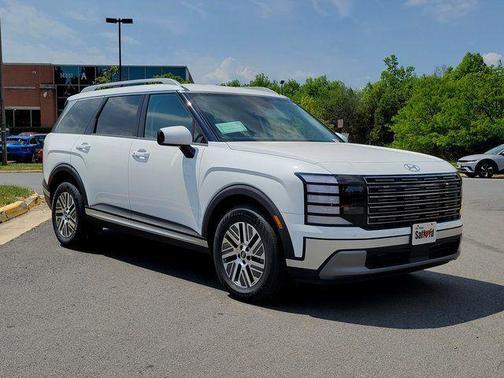 Creamy White Pearl 2026 Hyundai Palisade Hybrid SEL 8P