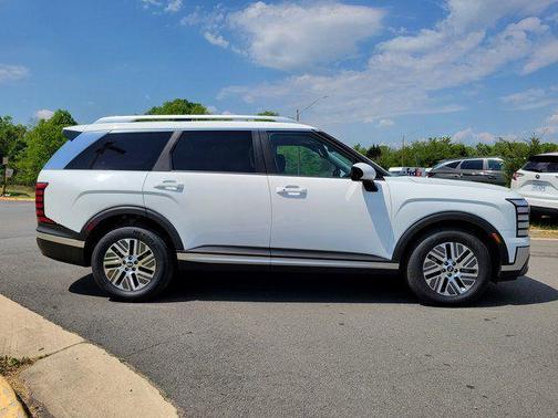 Creamy White Pearl 2026 Hyundai Palisade Hybrid SEL 8P