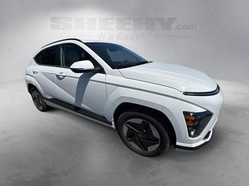 Atlas White 2024 Hyundai KONA EV SEL