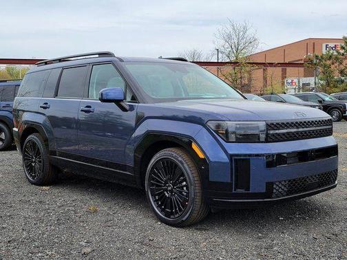 Atlantis Blue 2026 Hyundai SANTA FE HEV Calligraphy