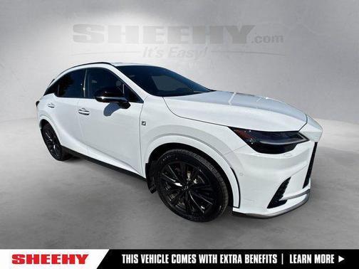 Ultra White 2024 Lexus RX 350 F SPORT Handling