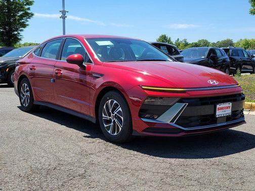 Ultimate Red 2026 Hyundai SONATA Hybrid Base
