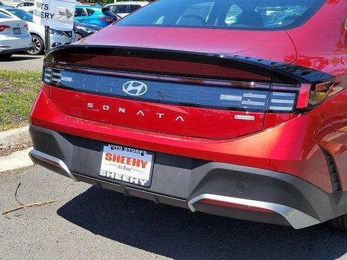 Ultimate Red 2026 Hyundai SONATA Hybrid Base