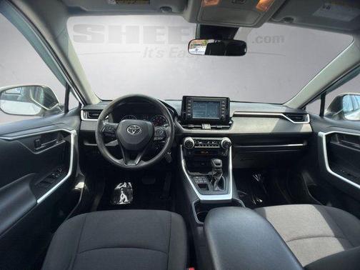 Super White 2019 Toyota RAV4 LE
