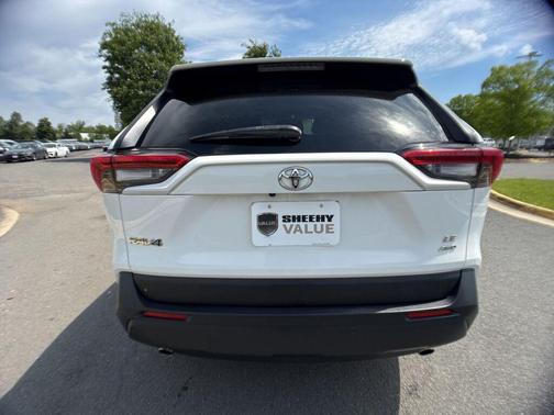Super White 2019 Toyota RAV4 LE