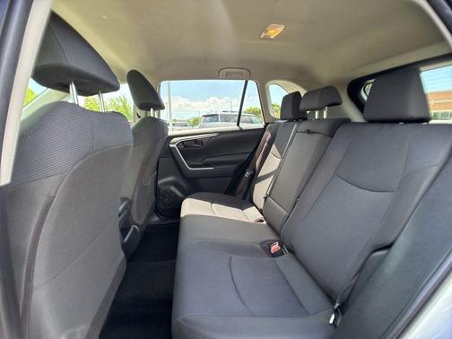 Super White 2019 Toyota RAV4 LE